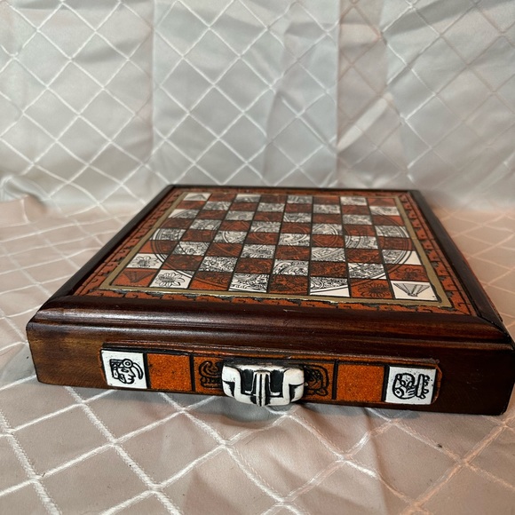 Hand Crafted Other - Hand Carved Wooden Chess Set